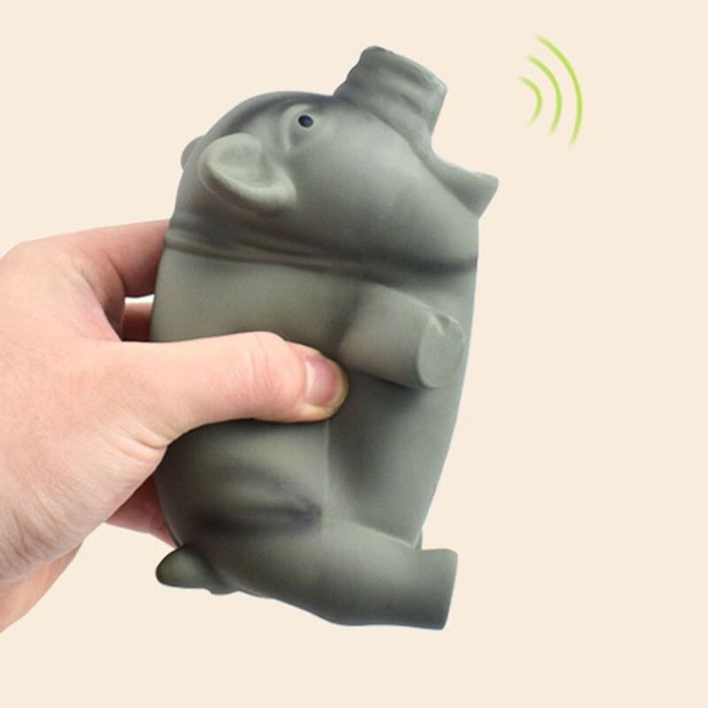 1 db Aranyos gumihangú sertés röhögő csikorgó latex kisállat-rágójátékok kutyának nyikorgó rágókiképzéshez kölyökkellékek kisállat-termékek