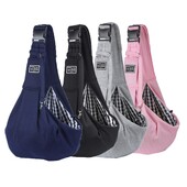 Geantă respirabilă pentru transportul pentru animale de companie, pisică și câine, drumeții pentru a transporta provizii pentru căței