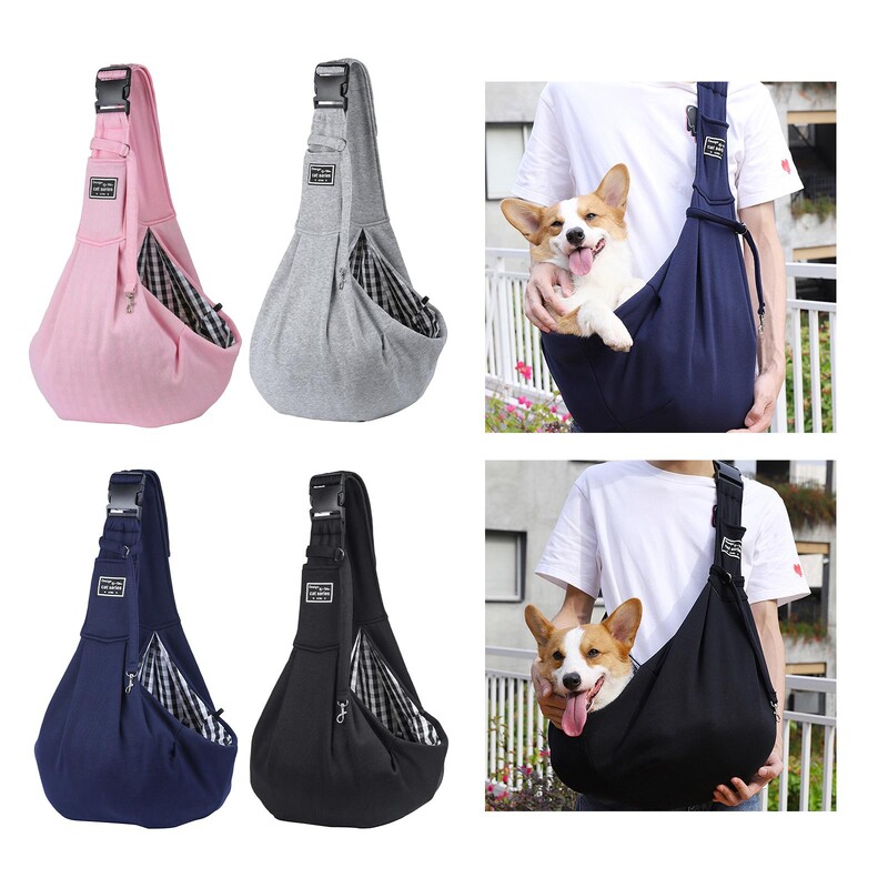 Geantă respirabilă pentru transportul pentru animale de companie, pisică și câine, drumeții pentru a transporta provizii pentru căței