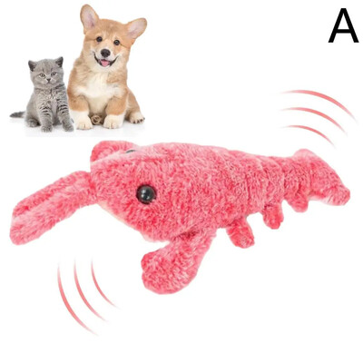 Naujas šunų pliušinis žaislas, vibruojantis mielas omaras auksinis spanielis britų retriveris, imituojantis augintinį persų springer laboratorija P0u6