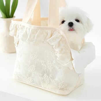 Φορητή αναπνέουσα δαντέλα Pet Out Bag, Teddy Bag, Μικρό σακίδιο σκύλου, Cat Space, Καλοκαίρι