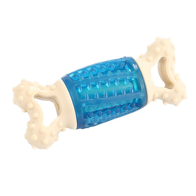 1 vnt. Mažo šuns veido raštas, kaulo formos naminių šunų žaislai Animacinių filmų garsas girgždantys žaislai Kramtomi įkandami žaislai naminių gyvūnėlių reikmenys (žalia)