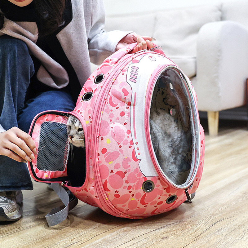 Naminių šunų nešiklio krepšio nešiklis šunims, kuprinė iš dviejų pečių, nešiojama kelioninė kuprinė lauko šunų nešiklio krepšio kelioninis rinkinys