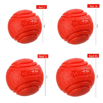 Jucării de mestecat cu minge pentru câini pentru animale de companie Minge solidă din cauciuc, amuzantă, pentru câini mici, mari, pentru antrenament de aruncare în aer liber, jucării și accesorii pentru animale de companie