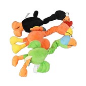 Naminiai gyvūnai Šunų žaislai Pliušinis rėkiantis vištienos garsus žaislas šuniuko įkandimams atsparus kramtomasis žaislas Interaktyvus girgždantis šuns žaislas šuniuko šuniuko priedai