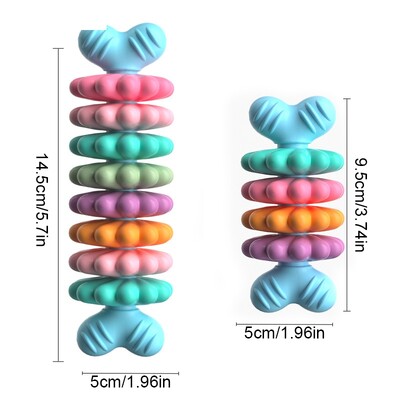 Šunų kaulų kramtymo žaislai Dantų valymas kramtomoji lazdelė Patvari guminė Interaktyvi šunų žaislas Netoksiškas nuo įkandimo šuniuko žaislas naminių šunų priedas