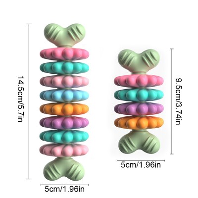 Šunų kaulų kramtymo žaislai Dantų valymas kramtomoji lazdelė Patvari guminė Interaktyvi šunų žaislas Netoksiškas nuo įkandimo šuniuko žaislas naminių šunų priedas