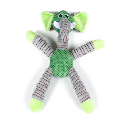 Šunų žaislai Girgždantys pliušiniai žaislai šunims Atsparūs dėvėjimuisi Atsparūs įkandimams Interaktyvūs naminių gyvūnėlių kimšiniai žaislai mažam vidutiniam dideliam šuniui