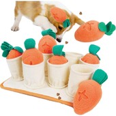 Suņu puzles rotaļlietas Pīkstošas, interaktīvas suņu rotaļlietas Apmācība suņa smaržas sajūtai Uzlabo gremošanu Plīša, lēna barotava mājdzīvnieku rotaļlietas