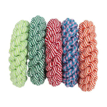 Pet Dog Rope Toys Издръжлива игра, устойчива на дъвчене Играчки за домашни любимци за средни големи кучета Golden Retriever Pitbull Labrador Supplies