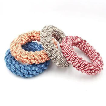 Pet Dog Rope Toys Издръжлива игра, устойчива на дъвчене Играчки за домашни любимци за средни големи кучета Golden Retriever Pitbull Labrador Supplies