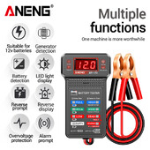 Akumuliatoriaus bandymo įtampos vidinės varžos detektorius Didelio tikslumo akumuliatoriaus tikrintuvas Automobilio akumuliatoriaus testerio eksploatavimo trukmė