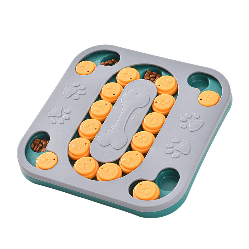 Câini Puzzle Jucării Slow Feeder Interactiv Creștere Puppy IQ Dozator de alimente Mănâncă încet Bol antiderapant Pet Cat Cat Dog Training