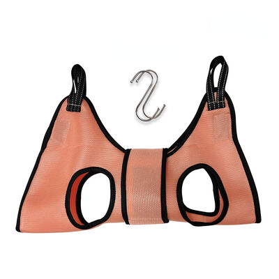 Hamako petnešos kirpimui, hamakas katei ir šuniui, atsipalaidavimas, nagų kirpimas, suvaržymas, diržas kirpimui