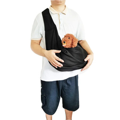 Naminių gyvūnėlių šuniukų nešiojimo krepšys Katės Lauko Kelionės Šuns Pečių Krepšys Medvilninis Patogus Vienvietis Rankinės Nešiojamasis Krepšys