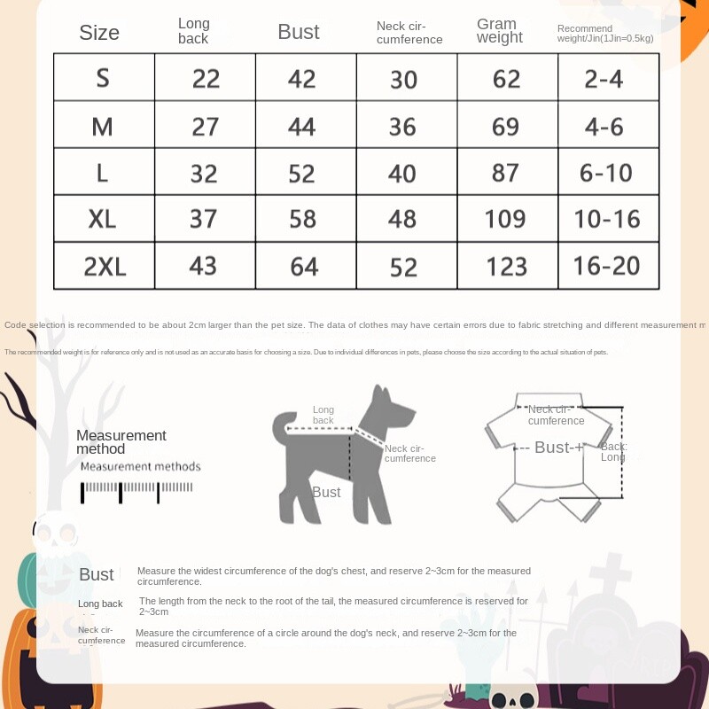 Šunų, kačių, moliūgų gobtuvas Helovino vakarėliui augintinio drabužiai
