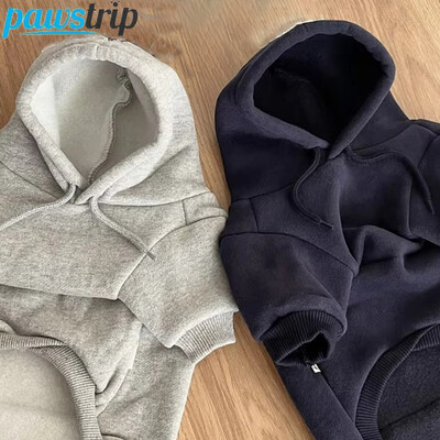 Fleece šunų gobtuvai Naminių šunų drabužiai mažiems ir vidutiniams šunims Šuniukų drabužiai Šilti Jorkšyro čihuahua drabužiai šunų priedai