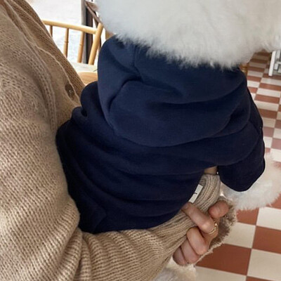 Fleece šunų gobtuvai Naminių šunų drabužiai mažiems ir vidutiniams šunims Šuniukų drabužiai Šilti Jorkšyro čihuahua drabužiai šunų priedai