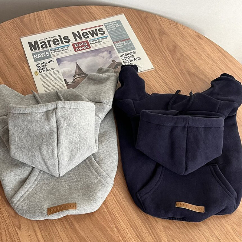 Fleece šunų gobtuvai Naminių šunų drabužiai mažiems ir vidutiniams šunims Šuniukų drabužiai Šilti Jorkšyro čihuahua drabužiai šunų priedai