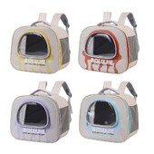 Šuns krepšys permatomas langas Unikalus kvėpuojantis petnešėlė Praktiškas kelioninis krepšys augintiniui