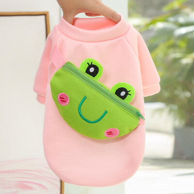 Žieminiai šunų drabužiai naminiams laiškams šunų gobtuvai šuniukų megztinis Šiltas šuns paltas Katės drabužiai Čihuahua prancūzų buldogas 2024 m. šunų megztinis