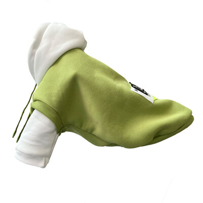 Žieminiai šunų rūbai Madingi megztiniai su gobtuvu minkšti drabužiai mažiems ir vidutiniams šunims Buldogas šuniukas Čihuahua augintinis