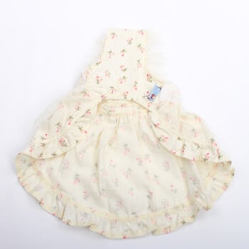 Princess Dog Pet Dress Floral&Flower Design Pet Puppy Пролетно/лятно облекло Облекло