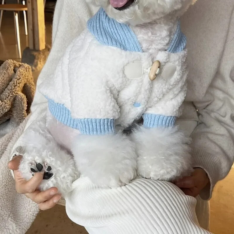 Zimné zahustené oblečenie pre psov, plyšové bundy, teplá mikina s kapucňou, vesty s bišonmi, košeľa s otvorenými gombíkmi, malý pes, ležérny bavlnený kabát pre šteniatka