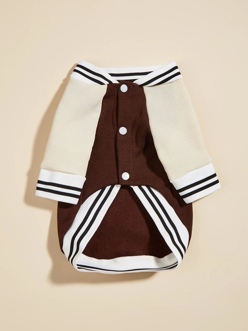 Mājdzīvnieku drēbes suņu kaķu jaka siltas un ērtas drēbes ar polārlāča velo apdruku jauns