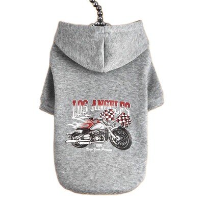 Mājdzīvnieku drēbes, suņi, kaķi, sporta krekli, silti un ērti ar samtu, apdrukātas drēbes, vienkāršas un dāsnas