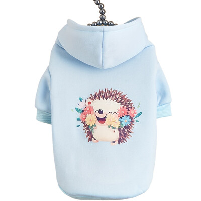 Mājdzīvnieku drēbes, suņi, kaķi, sporta krekli, silti un ērti ar samtu, apdrukātas drēbes, vienkāršas un dāsnas