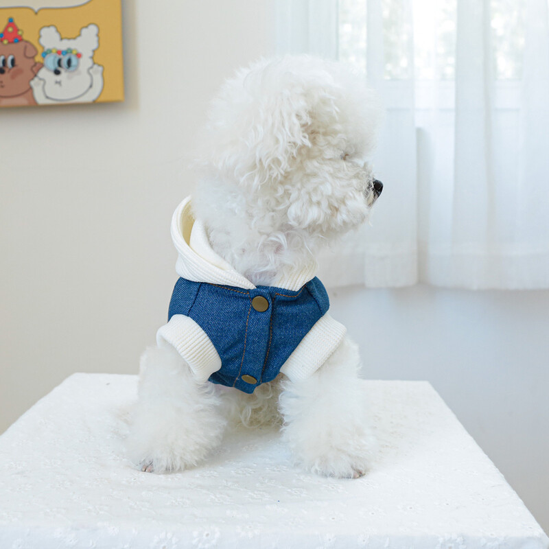 1 vnt. naminių gyvūnėlių apranga pavasario ir rudens gražaus čempiono kaubojiško kepuraitės paltai, tinkami mažiems ir vidutinio dydžio šunims