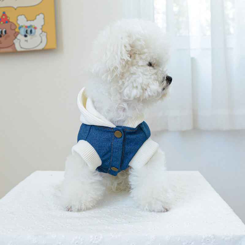 1 vnt. naminių gyvūnėlių apranga pavasario ir rudens gražaus čempiono kaubojiško kepuraitės paltai, tinkami mažiems ir vidutinio dydžio šunims