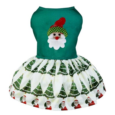 Rochie pentru câini de Crăciun Haine pentru câini de companie de modă Fusta prințesă pentru cățel