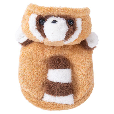 1vnt jaukus pliušinis šunų gobtuvas mažiems šunims – puikus žieminis megztinis jūsų pūkuotam draugui