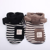 Kutya macska kabát kabát kisállat kölyök polár mellény kabát őszi/téli ruhák