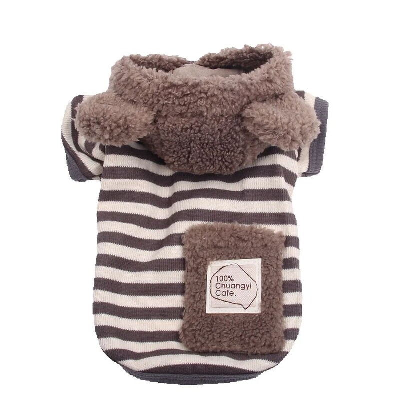 Kutya macska kabát kabát kisállat kölyök polár mellény kabát őszi/téli ruhák