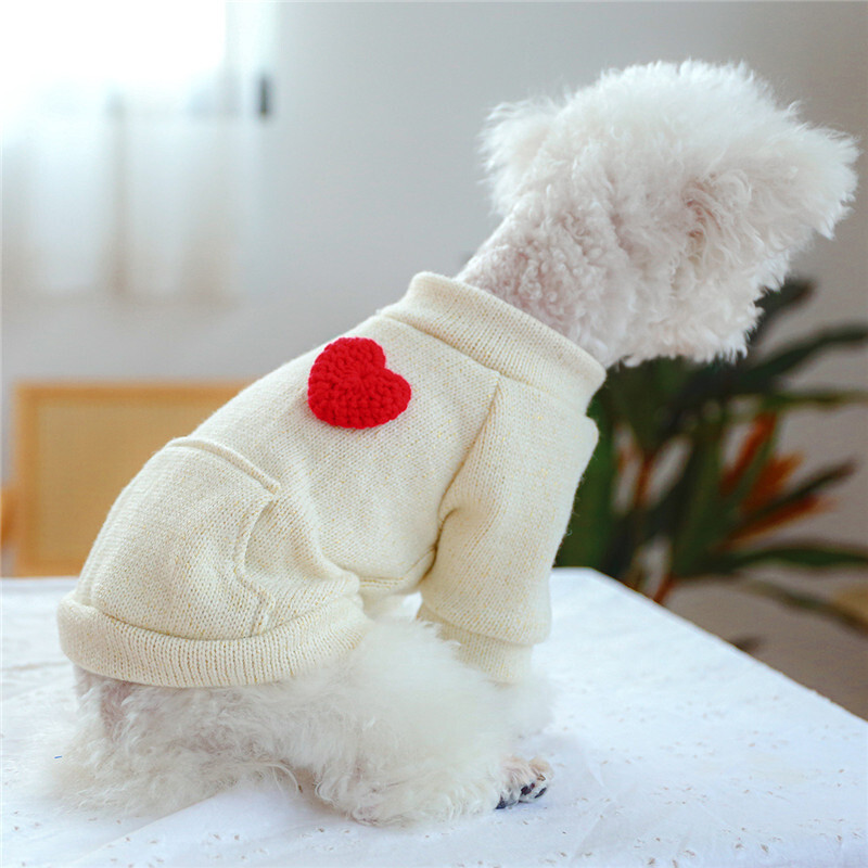 Balts trikotāžas apģērbs ar īsām piedurknēm Suņu apģērbs Pulovers Suņu kapuces jaka maziem suņiem Čivavas mājdzīvnieku kucēnu džemperi Džemperis XL