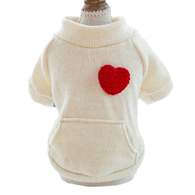 Balts trikotāžas apģērbs ar īsām piedurknēm Suņu apģērbs Pulovers Suņu kapuces jaka maziem suņiem Čivavas mājdzīvnieku kucēnu džemperi Džemperis XL