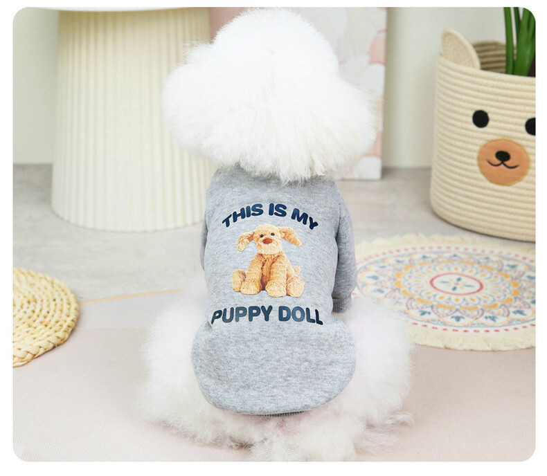 Vilnoniai šunų gobtuvai Naminių šunų drabužiai Stori šunų megztinis mažiems ir vidutiniams šunims Apranga šuniukui Čihuahua Perro megztiniai Drabužiai