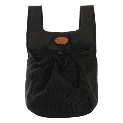 Suņu āra ceļojumu pārnēsājama mugursoma mājdzīvnieku krūšu mugursoma Tīkla savilkšanas aukla labākai elpošanai Piemērota maziem suņiem