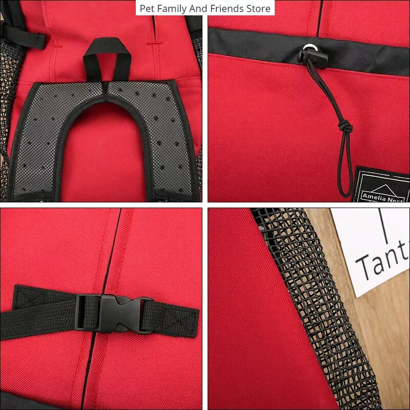 Lauko kelionių šuniuko vidutinio dydžio šunų kuprinė mažiems šunims Kvėpuojanti vaikščioti prancūzų buldogų krepšiai Priedai naminių gyvūnėlių reikmenys