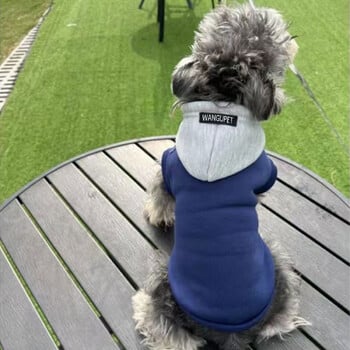 Fashion Dog Hoodie Χειμερινά ζεστά ρούχα για σκύλους για γάτα Μαλακό φούτερ Small Medium Dogs Coat για κρύο καιρό Ρούχα για κατοικίδια Chihuahua Pug