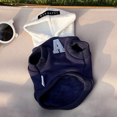 Hanoră de modă pentru câini, iarnă, caldă, pisică, haine pentru câini, hanorac moale, haină pentru câini, de talie mică, mijlocie, haină pentru animale de companie, vreme rece, Chihuahua Pug