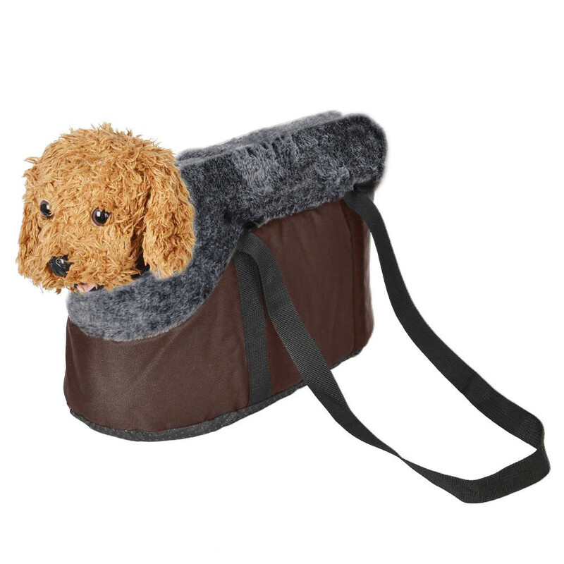 Prijenosna nosiljka za pse Torba za remenje za mačke Topla meka podloga Puppy Ruksak za male pse Planinarenje na otvorenom Čivava Šnaucer Proizvod za kućne ljubimce
