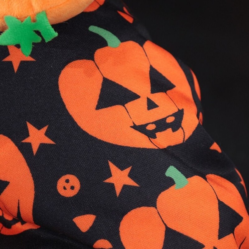 2024. gada jauks Helovīna apģērbs, kostīms, kostīms, komfortabls mājdzīvnieku apģērbs Mīksts, foršs suns, kaķis, ķirbju kapuce