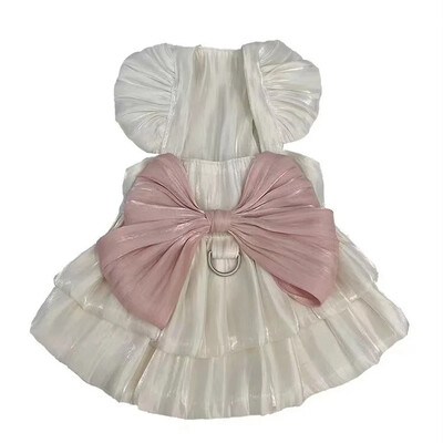 Mada Vasaros naminiams gyvūnėliams lankelis šunų drabužiai Sijonas šuniuko suknelės Meškiukas Šuo Katė, išeinanti vilkti Ploni Apsauginiai Nuo saulės Apranga augintiniams