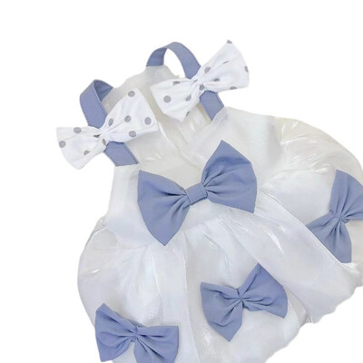 Nyári divat Hercegnő szoknya Kutyaruházat Csíkos kisállatpántos szoknya összehasonlítva kiskutya ruhák Kis kutya Yorkshire macska kölyökruha