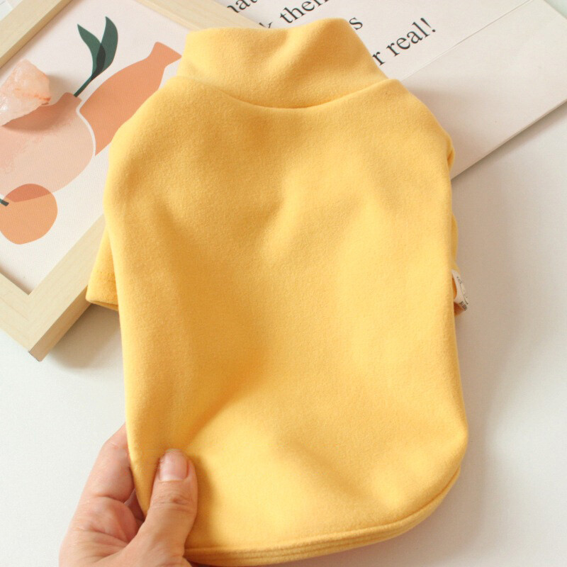 Haine pentru câini de toamnă iarnă pentru câini de talie mică, moale, drăguț, dragoste, urs, cămașă de bază pentru câini