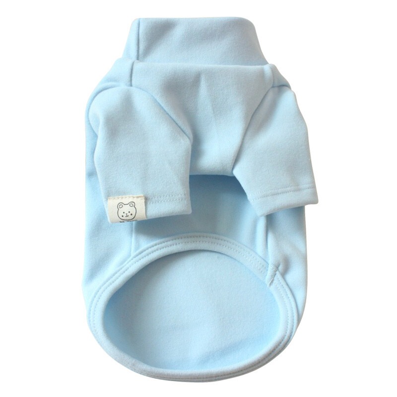 Haine pentru câini de toamnă iarnă pentru câini de talie mică, moale, drăguț, dragoste, urs, cămașă de bază pentru câini